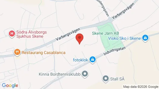 Apartments for rent i Mark - kort over placeringen