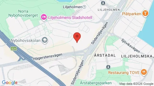 Apartments for rent i Södermalm - kort over placeringen