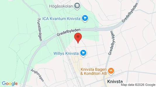 Apartments for rent i Knivsta - kort over placeringen