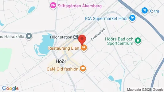 Apartments for rent i Höör - kort over placeringen