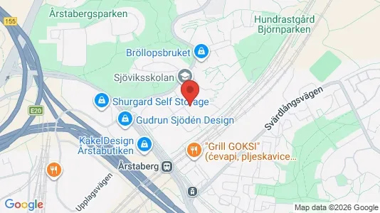 Apartments for rent i Södermalm - kort over placeringen