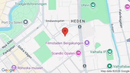 Apartments for rent i Gothenburg City Centre - kort over placeringen