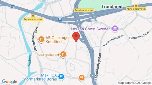 Apartments for rent i Borås - kort over placeringen