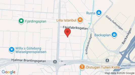 Apartments for rent i Lundby - kort over placeringen