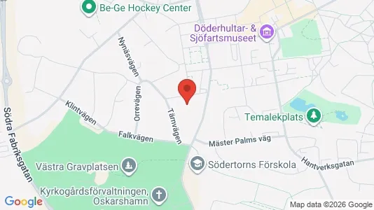 Apartments for rent i Oskarshamn - kort over placeringen
