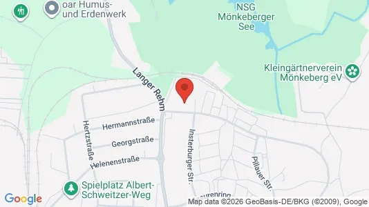 Apartments for rent i Kiel - kort over placeringen