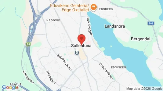 Rooms for rent i Sollentuna - kort over placeringen