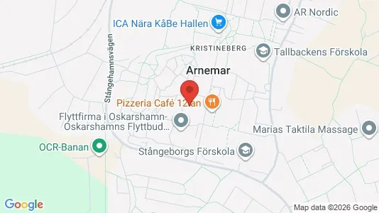 Apartments for rent i Oskarshamn - kort over placeringen