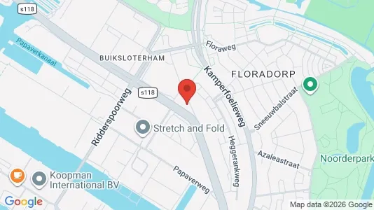 Apartments for rent i Amsterdam Noord - kort over placeringen