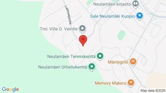 Apartments for rent i Kuopio - kort over placeringen