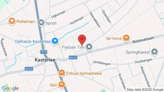 Apartments for rent i Kasterlee - kort over placeringen