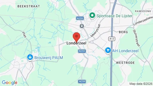 Houses for rent i Londerzeel - kort over placeringen