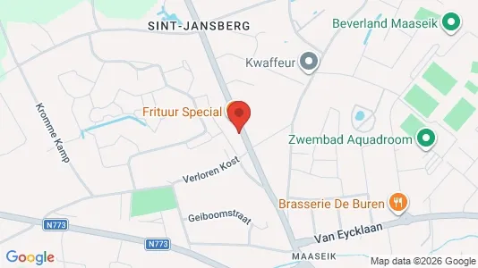 Apartments for rent i Maaseik - kort over placeringen