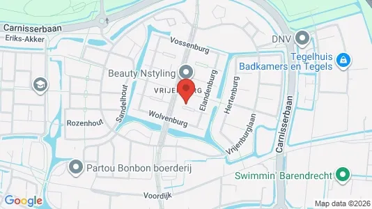 Apartments for rent i Barendrecht - kort over placeringen
