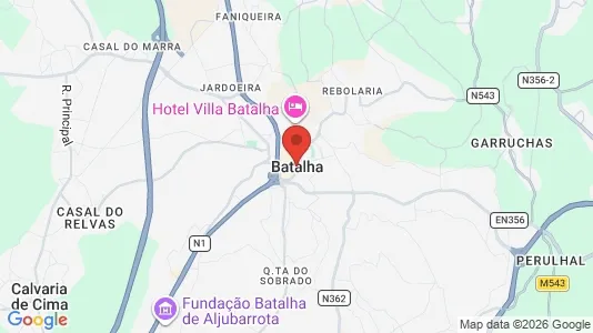 Houses for rent i Batalha - kort over placeringen