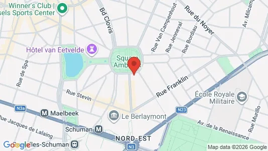 Apartments for rent i Stad Brussel - kort over placeringen