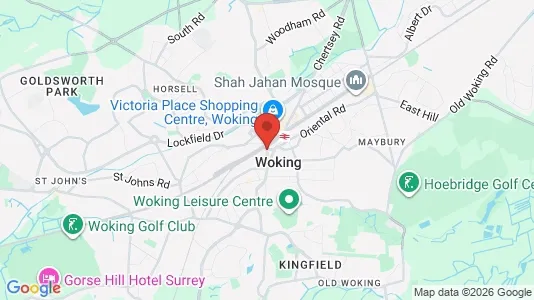 Apartments for rent i Woking - Surrey - kort over placeringen
