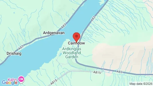 Houses for rent i Cairndow - Argyll - kort over placeringen