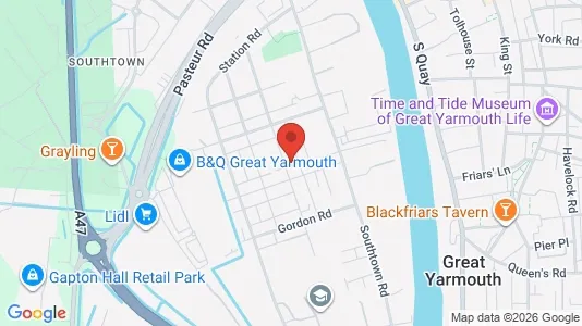 Apartments for rent i Great Yarmouth - Norfolk - kort over placeringen