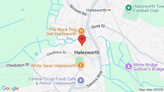 Apartments for rent i Halesworth - Suffolk - kort over placeringen