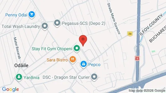 Apartments for rent i Otopeni - kort over placeringen