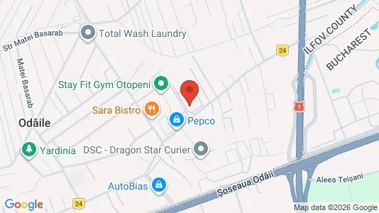 Apartments for rent i Otopeni - kort over placeringen