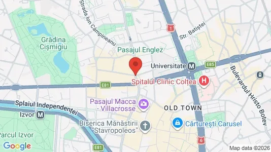 Apartments for rent i Bucharest - Sectorul 3 - kort over placeringen