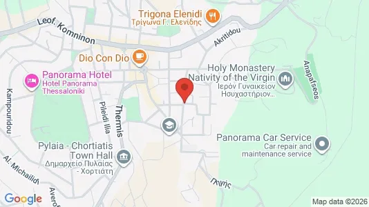 Apartments for rent i Pylaia-Chortiatis - kort over placeringen