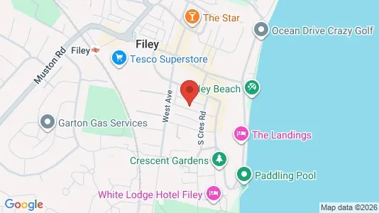 Apartments for rent i Filey - North Yorkshire - kort over placeringen