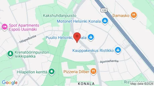 Apartments for rent i Helsinki Läntinen - kort over placeringen