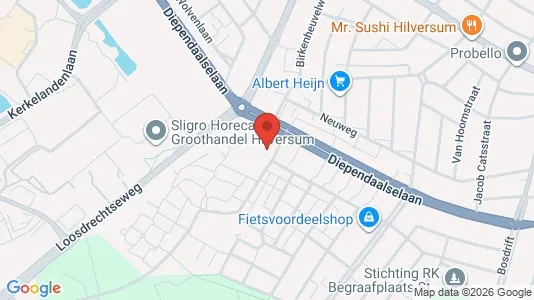 Apartments for rent i Hilversum - kort over placeringen