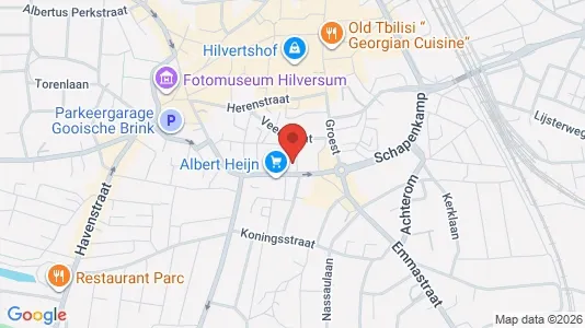 Apartments for rent i Hilversum - kort over placeringen