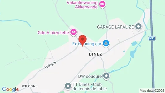 Apartments for rent i Houffalize - kort over placeringen