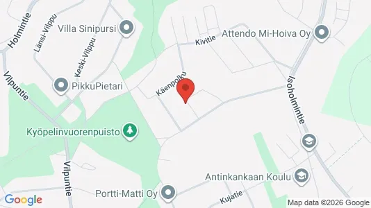 Apartments for rent i Raahe - kort over placeringen