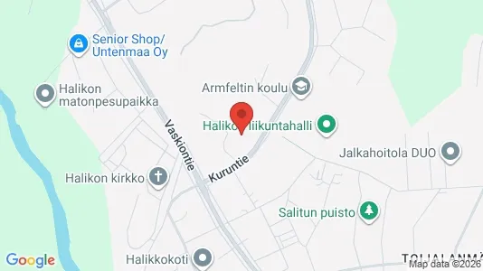 Apartments for rent i Salo - kort over placeringen