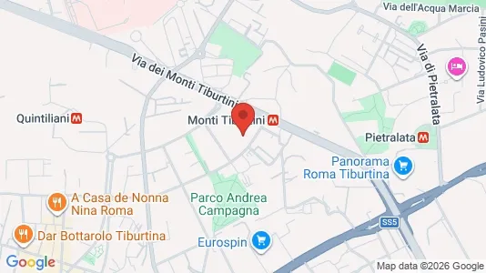 Apartments for rent i Roma Municipio IV – Tiburtino - kort over placeringen