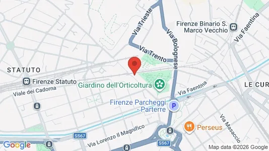 Apartments for rent i Florence - kort over placeringen
