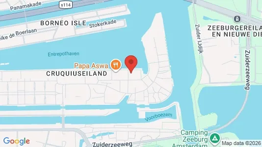 Apartments for rent i Amsterdam Zeeburg - kort over placeringen