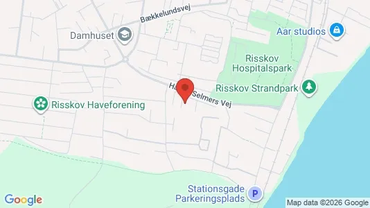 Apartments for rent i Risskov - kort over placeringen
