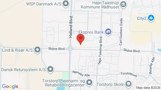 Apartments for rent i Taastrup - kort over placeringen