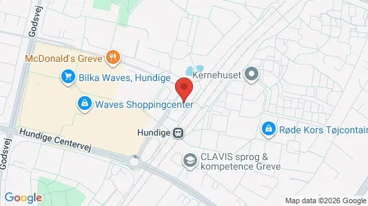 Apartments for rent i Greve - kort over placeringen