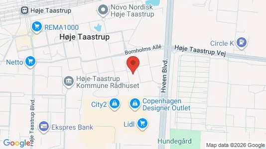 Apartments for rent i Taastrup - kort over placeringen