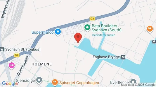 Apartments for rent i Copenhagen SV - kort over placeringen