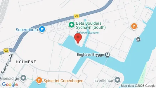 Apartments for rent i Copenhagen SV - kort over placeringen