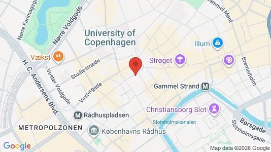 Apartments for rent i Copenhagen K - kort over placeringen