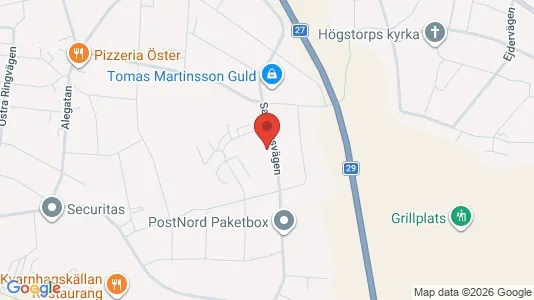 Apartments for rent i Växjö - kort over placeringen