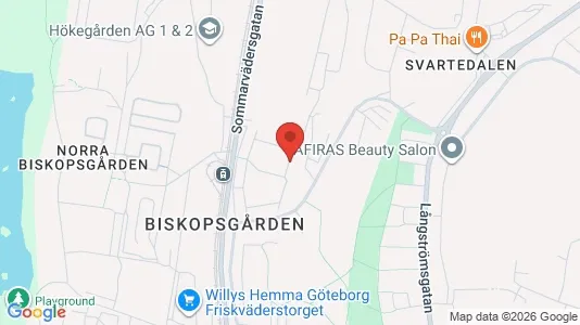 Apartments for rent i Västra hisingen - kort over placeringen