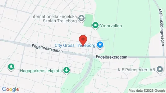 Apartments for rent i Trelleborg - kort over placeringen