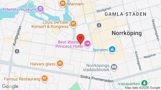 Apartments for rent i Norrköping - kort over placeringen