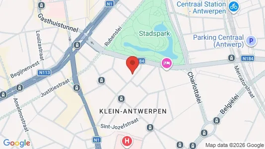 Apartments for rent i Stad Antwerp - kort over placeringen